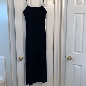 Ann Taylor black semi formal dress
